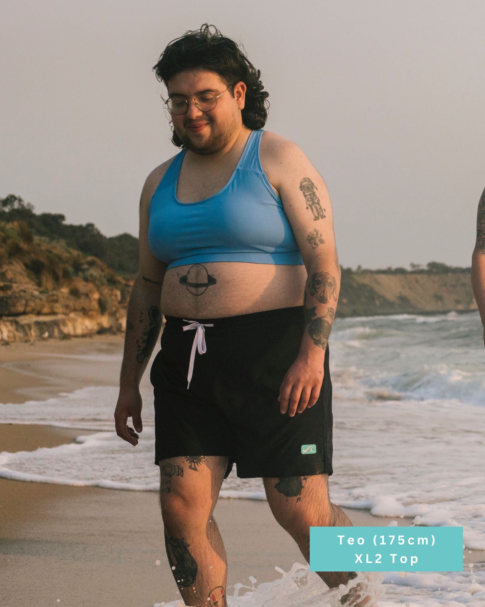 Athletic Swim Top