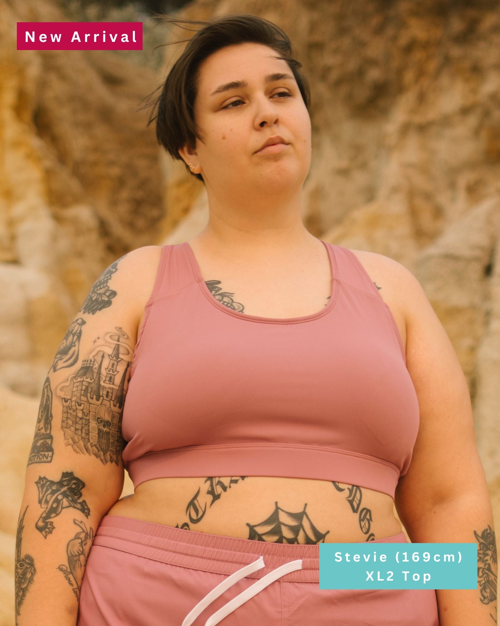 Athletic Swim Top