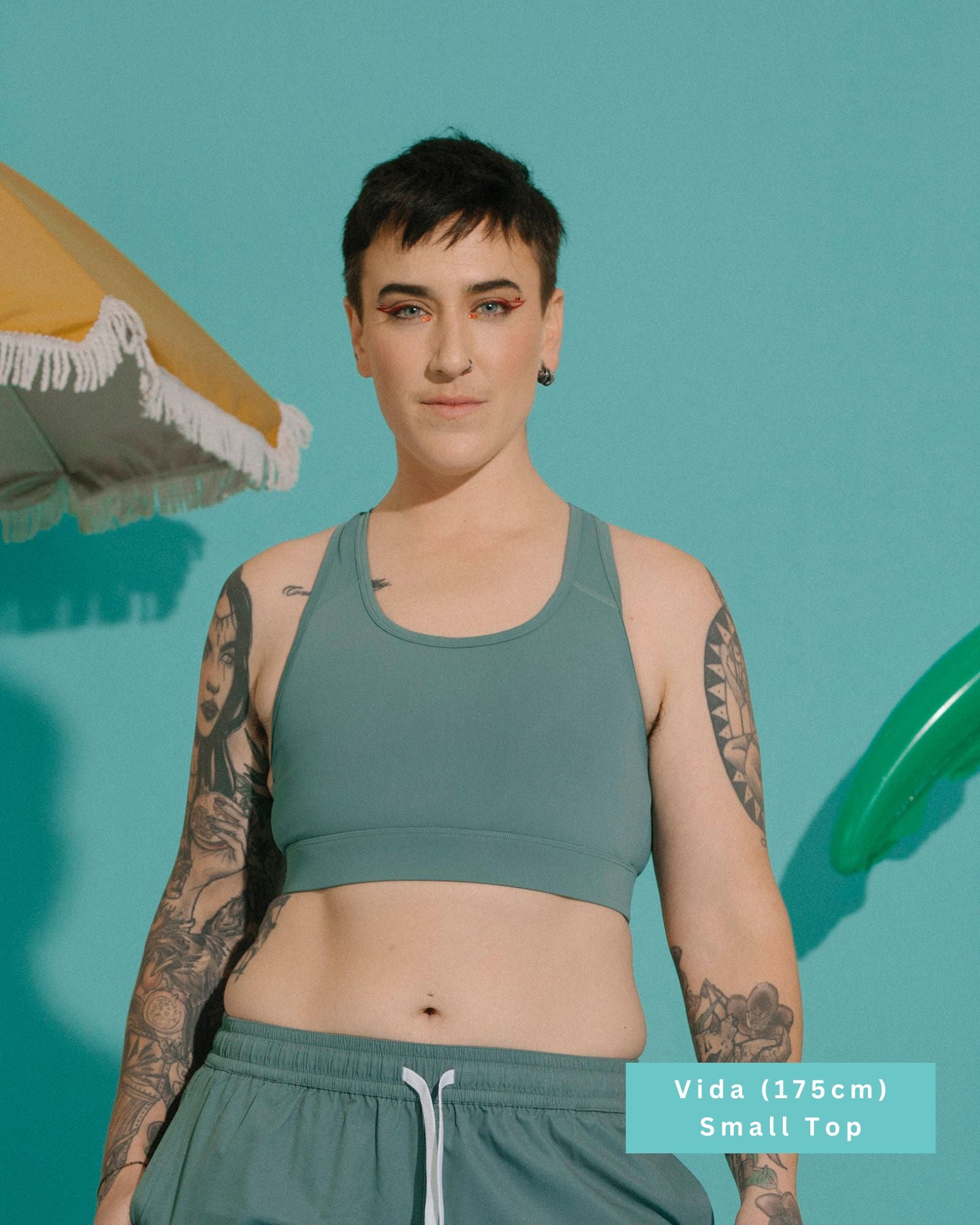Athletic Swim Top